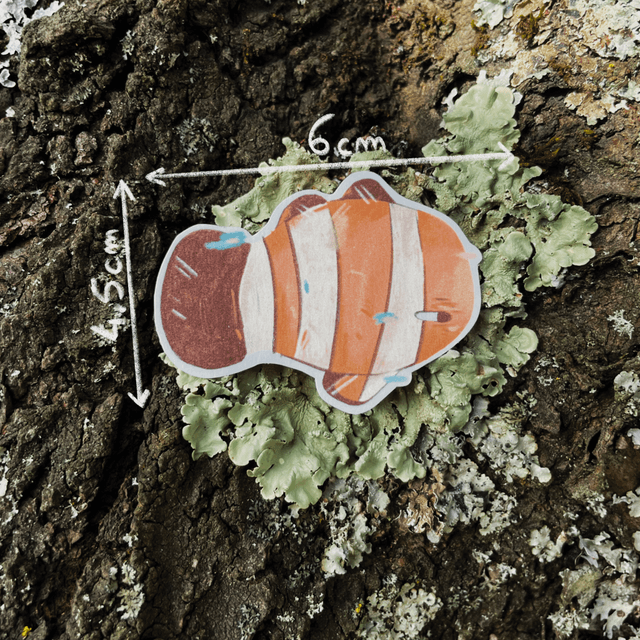 Sticker "Poisson clown"