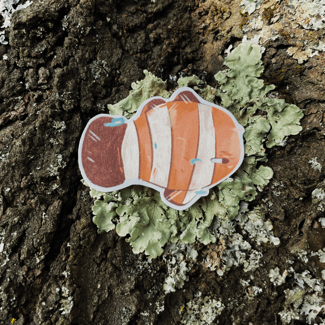 Sticker "Poisson clown"