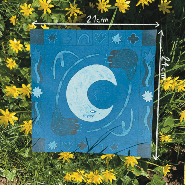 Affiche "Lune"