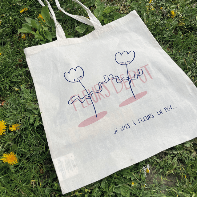 Tote Bag "A fleurs de pot"
