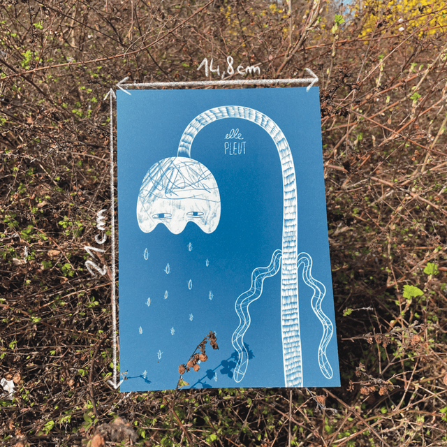 Affiche "Elle pleut"